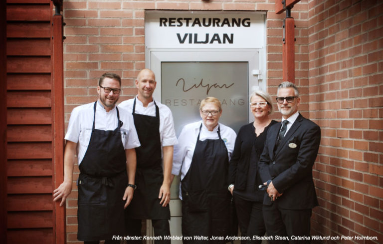 Från vänster: Kenneth Winblad von Walter, Jonas Andersson, Elisabeth Steen, Catarina Wiklund och Peter Holmbom.