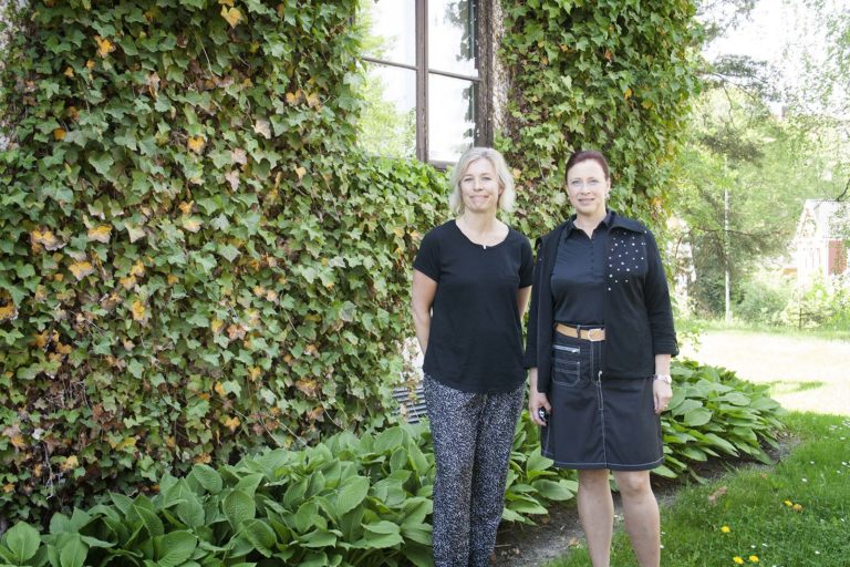 Lena Rosberg, koordinator och Susanna Borg, rektor för Ellwynska skolan.