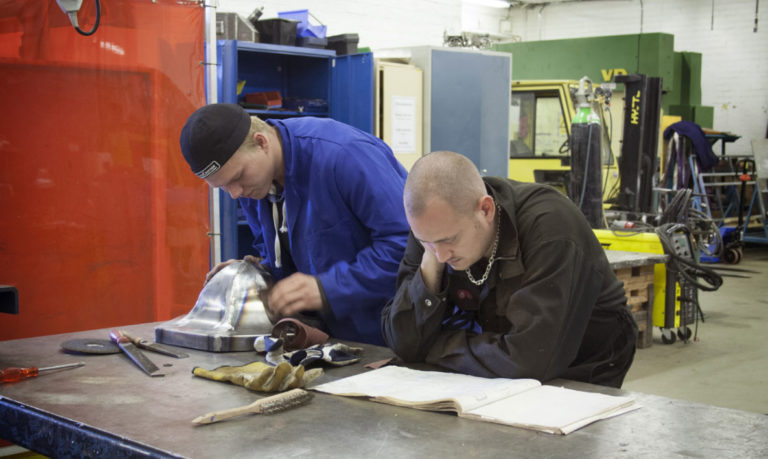 ”Full fart i verstaden” på Högbergsskolan