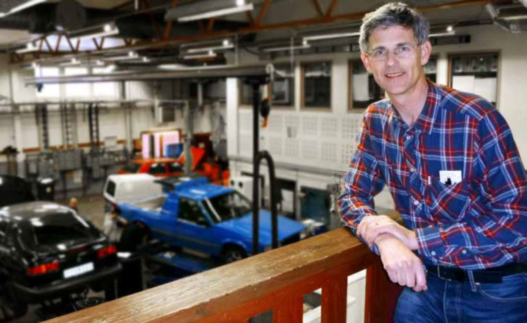 Christer Andersson, rektor för Rodengymnasiets yrkesprogram