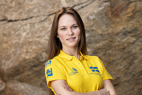 Yrkesutbildningsambassadör Anna Widholm inför tävling