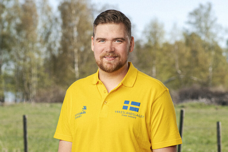 Yrkesutbildningsambassadören Fredrik Emanuelsson