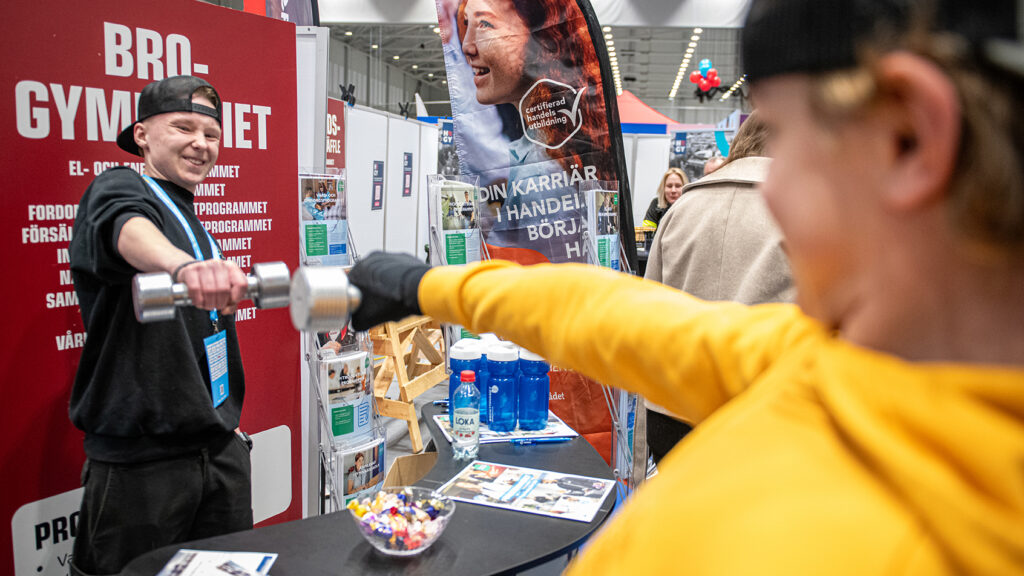 Prova på aktivitet under Yrkes-SM 2024