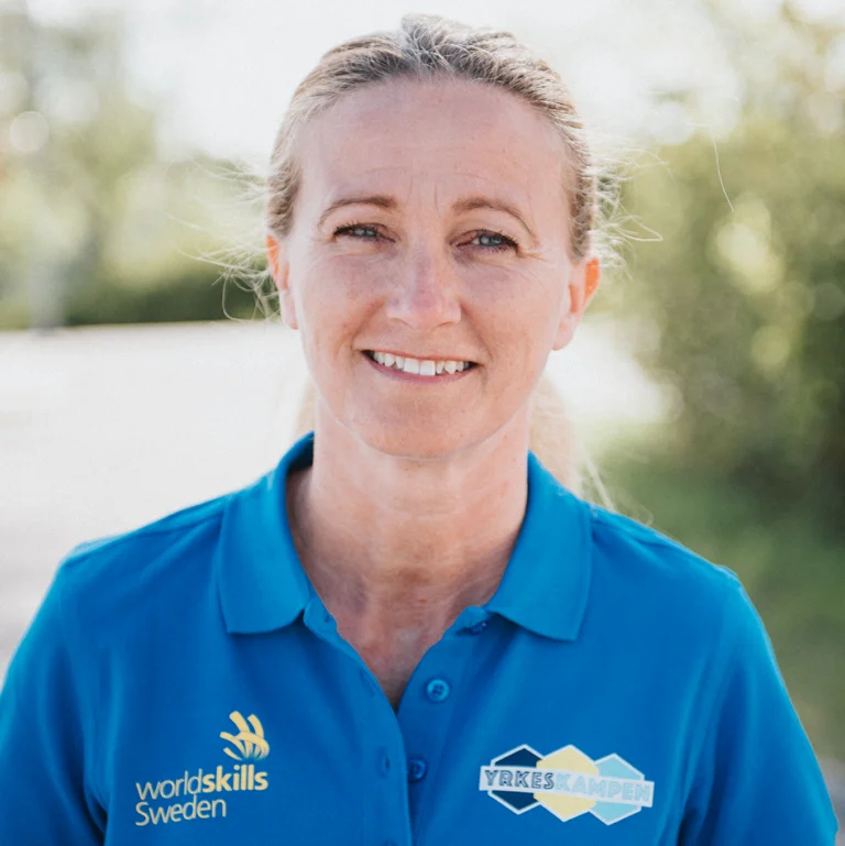 Portrait of Kajsa Bjurman, Project manager, Yrkeskampen & fairs