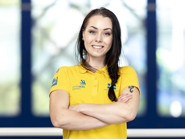 Porträtt på Alva Seljee, tävlande i Yrkeslandslaget 2018