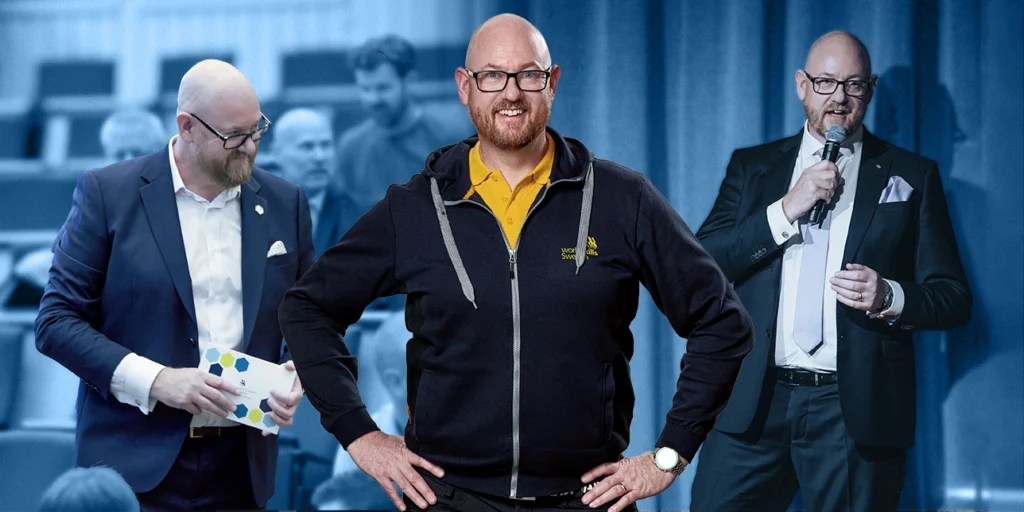 Patrik Svensson - Förbundskapten för Yrkeslandslaget och omvald styrelseledamot i WorldSkills Europe