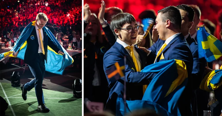 Medaljfirande av Yrkeslandslaget 2025