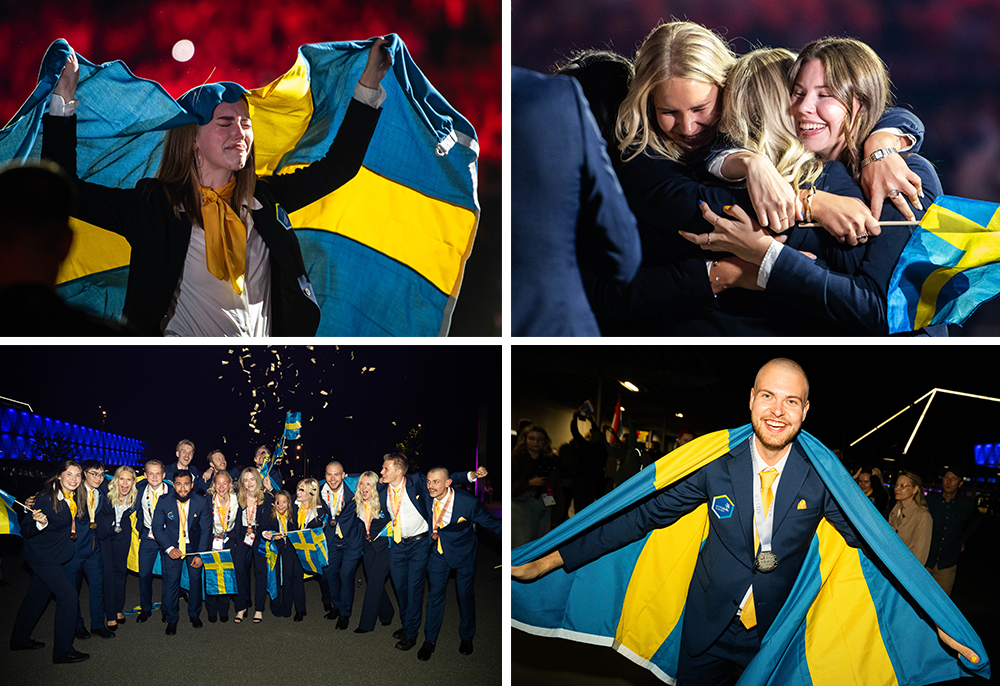 Medaljörerna från Yrkes-EM 2025
