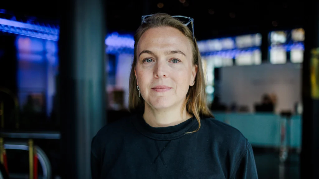 Woman smiling confidently