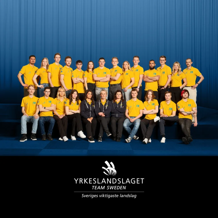 The Swedish national skills team 2025